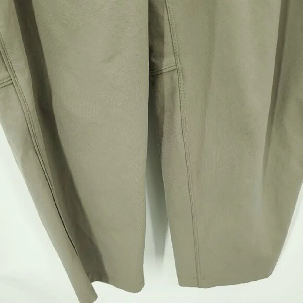 Lululemon Essential High-Rise Trouser Sz 6 Carbon Dust Tan